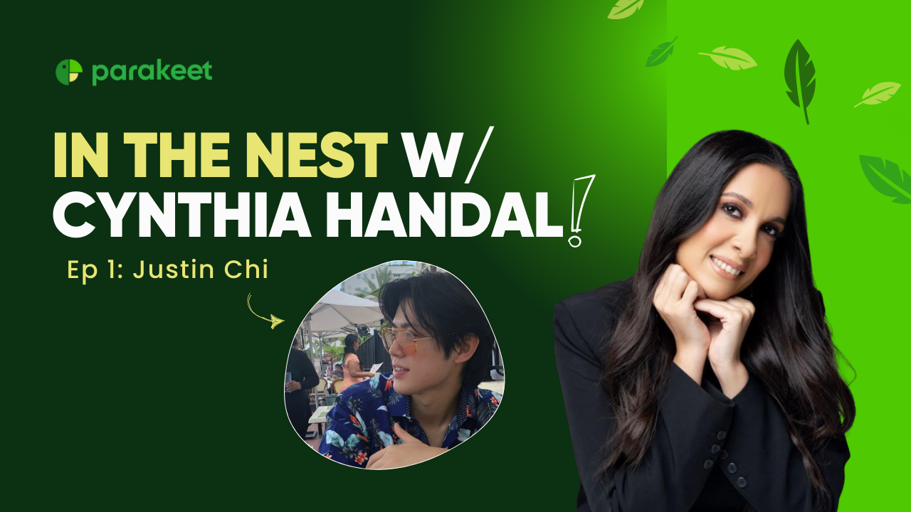 In The Nest with Cynthia Handal Ep:1— Justin Chi (Cold Email Hackers)