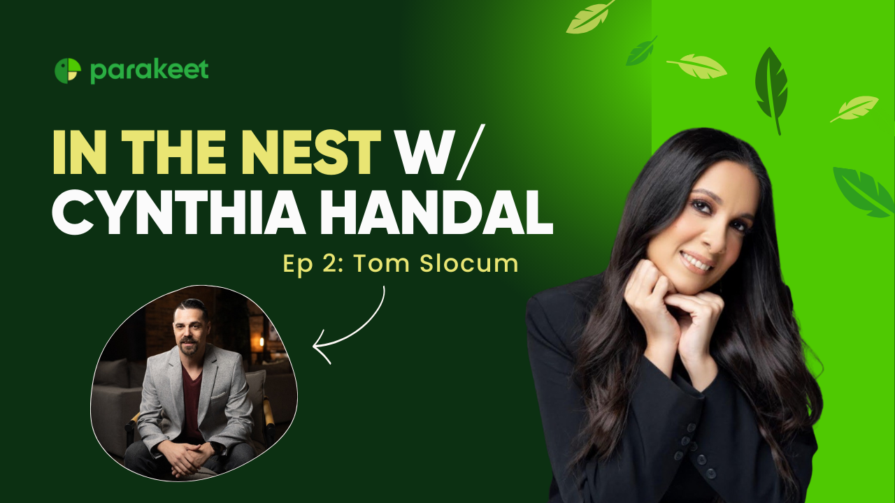 Skip navigation Search Create Avatar image In The Nest with Cynthia Handal Ep: 2 — Tom Slocum