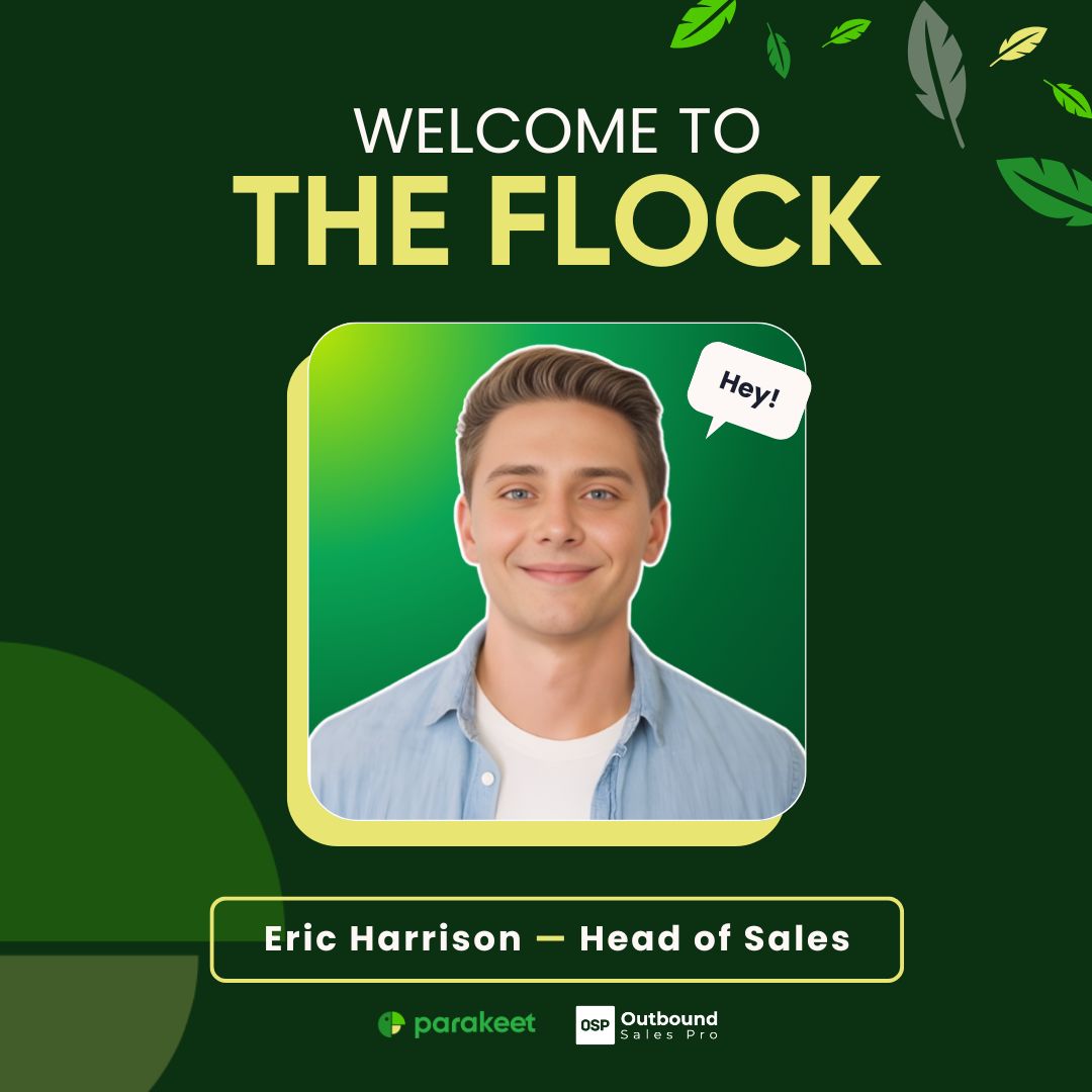 Eric Harrison, Parakeet - Head of Sales